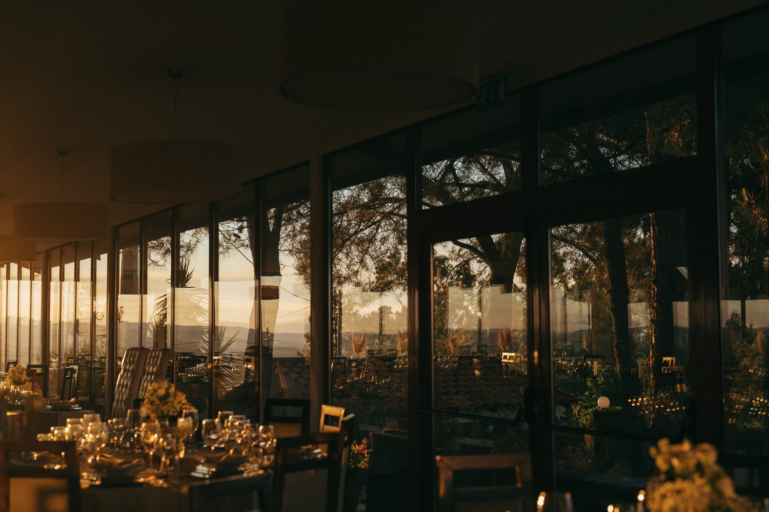 Quinta das Olelas ao pôr do sol