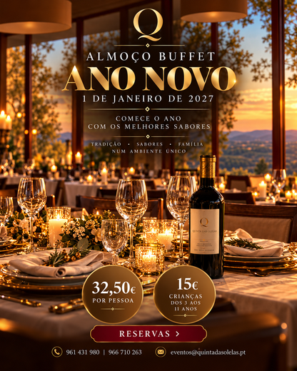 Ano Novo – Almoço Buffet