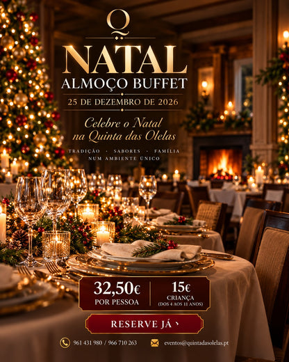Natal – Almoço Buffet