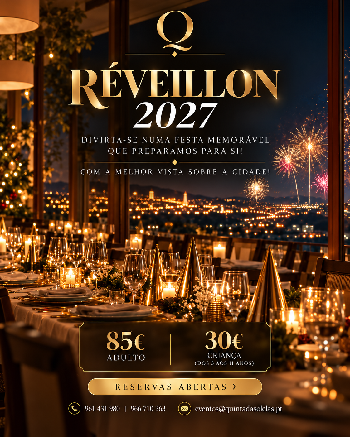 Réveillon 2027 – Jantar de Passagem de Ano